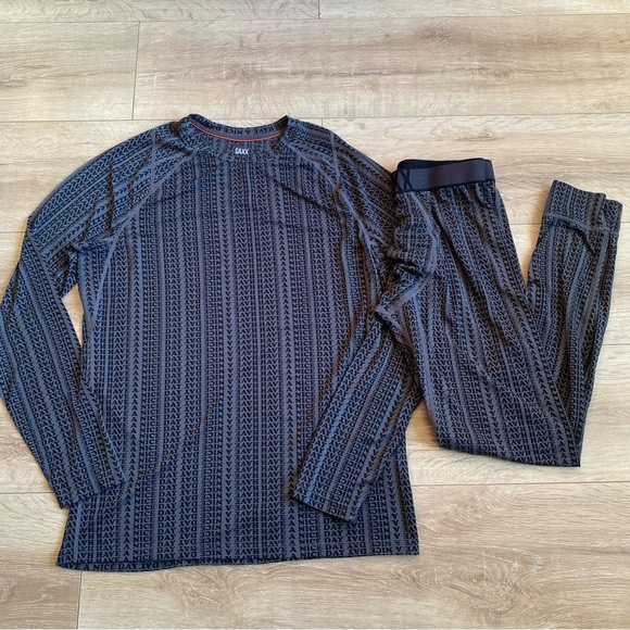 Saxx View Finder base layer set “ Have A Nice Day Long sleeve & pants - Picture 2 of 9